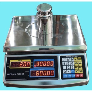 Cân thuỷ sản tính tiền lps11e 30kg/5g