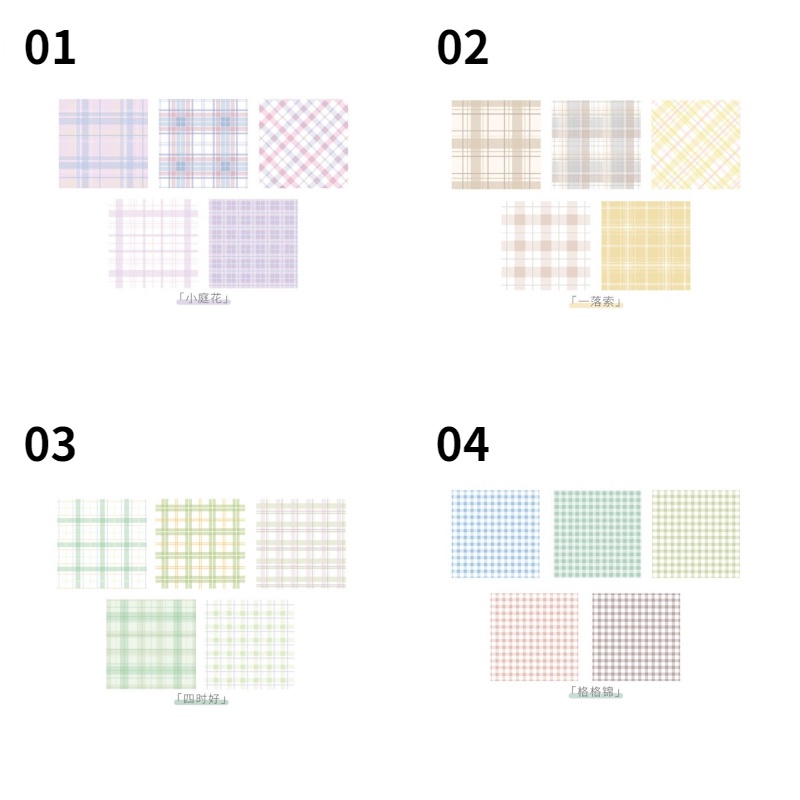 Set 100 Tờ Giấy Ghi Chú Phong Cách Hàn Quốc