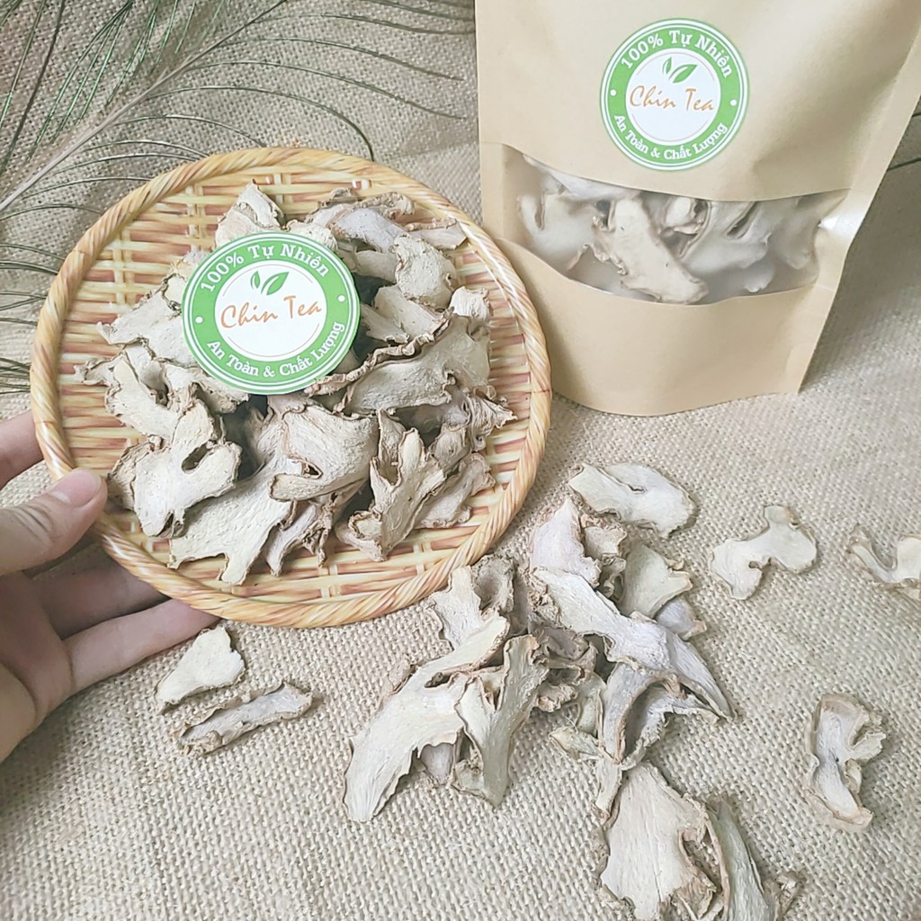 Gừng khô, 100Gram gừng sấy, giảm stress, giảm đau lưng.....
