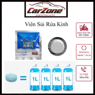 Viên Sủi Rửa Kính Ô Tô, Nước Rửa Kính Ô Tô - 1 Viên = 4 Lít