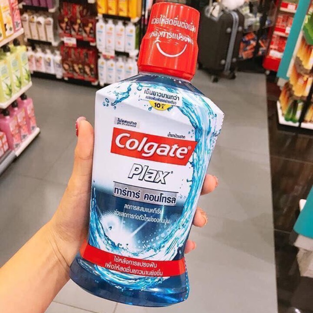 Nước súc miệng colgate đag sale chỉ còn 280k 1 chai 500k 1 cặp thui nè mng ưi mấy vị này ở vn k có đâu ạ 😍😍😍  ✈️✈️OD