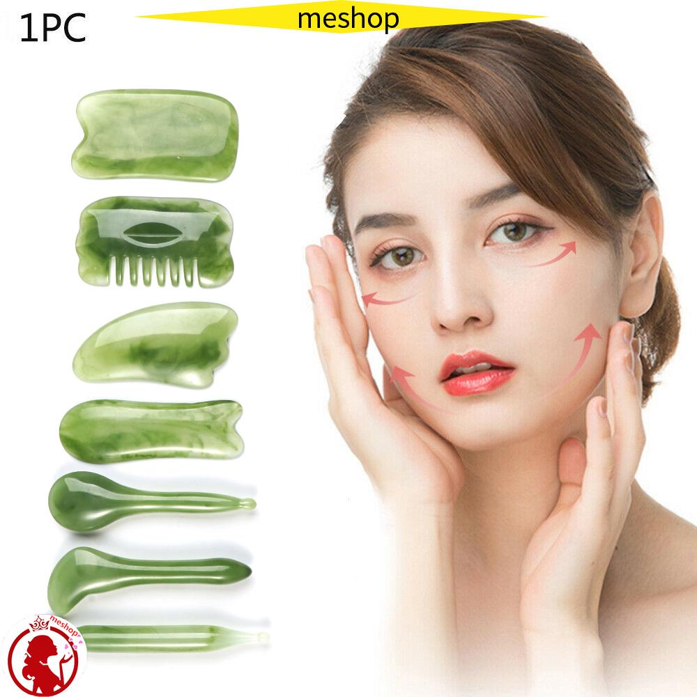 (Hàng Mới Về) Miếng Mát Xa Chăm Sóc Da Mặt Bằng Nhựa Resin Nhiều Kiểu Dáng Tự Nhiên