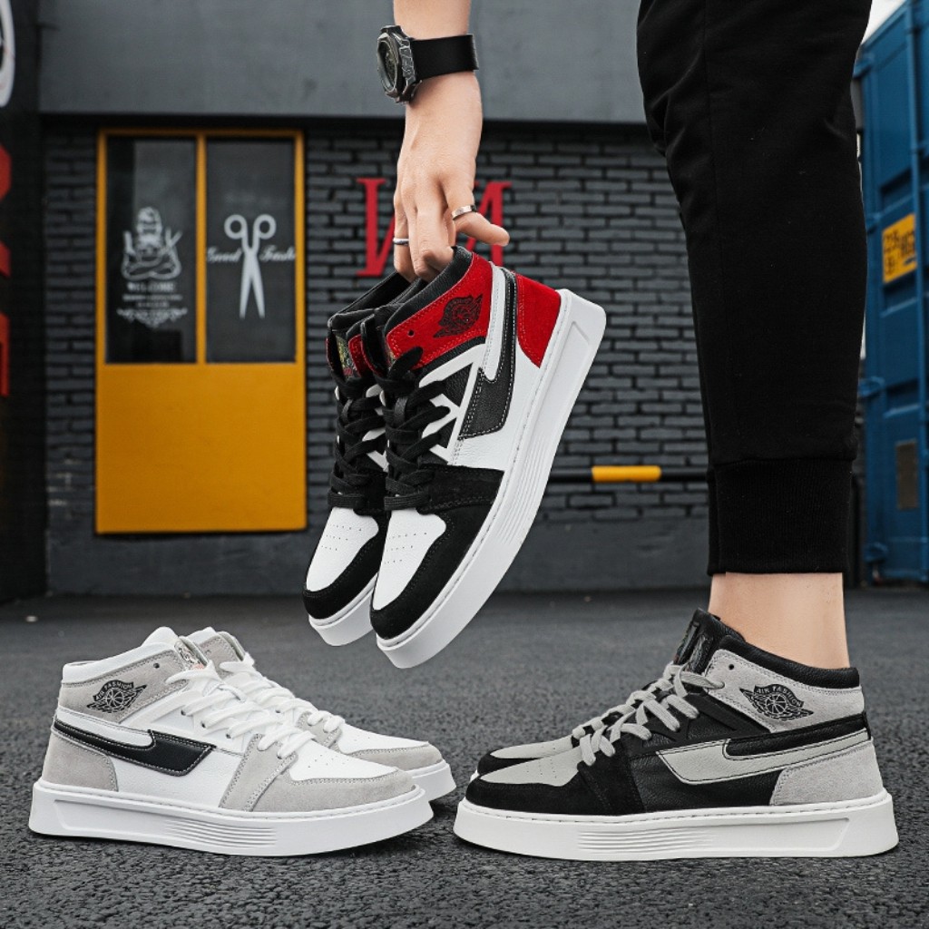 Giày thể thao nam cao cổ Air J-D phiên bản giới hạn siêu hot bùng nổ 2021 - Giày sneaker nam - Giày cao cổ nam