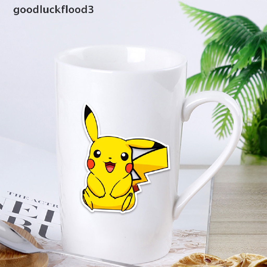 Bộ 50 Miếng Dán Hình Pokemon Nhật Bản Trang Trí Đàn Guitar Laptop
