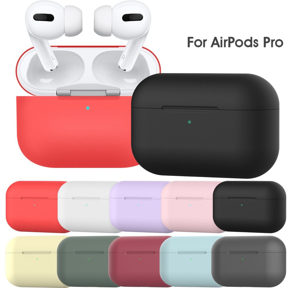 Vỏ Bảo Vệ Hộp Đựng Tai Nghe Airpods Pro 3 Bằng Silicon Kiểu Dáng Xinh Xắn