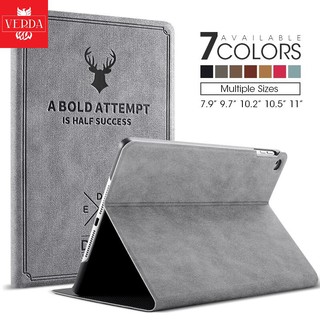 [KÈM VIDEO] Ốp Ipad - Bao Da Đầu Hươu 2017/2018 - Mini 4/5 mini 1/2/3 - IPad 2/3/4 - IPad Pro 9.7 Dập Nổi Logo Deer
