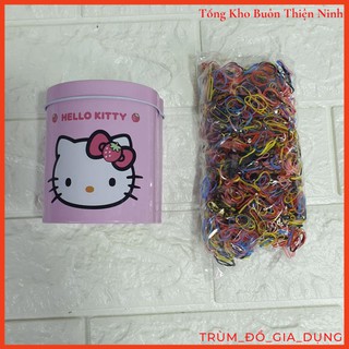 Hộp Thun Cột Tóc Hello Kitty Cho Bé