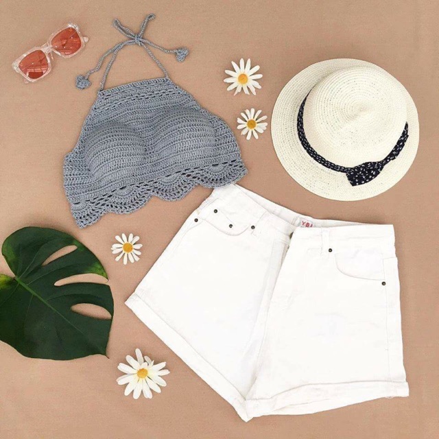 bikini áo Tắm Yếm len | BigBuy360 - bigbuy360.vn