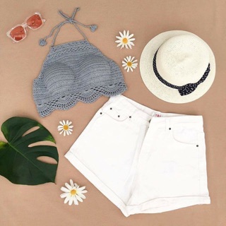 Bikini áo Tắm Yếm len