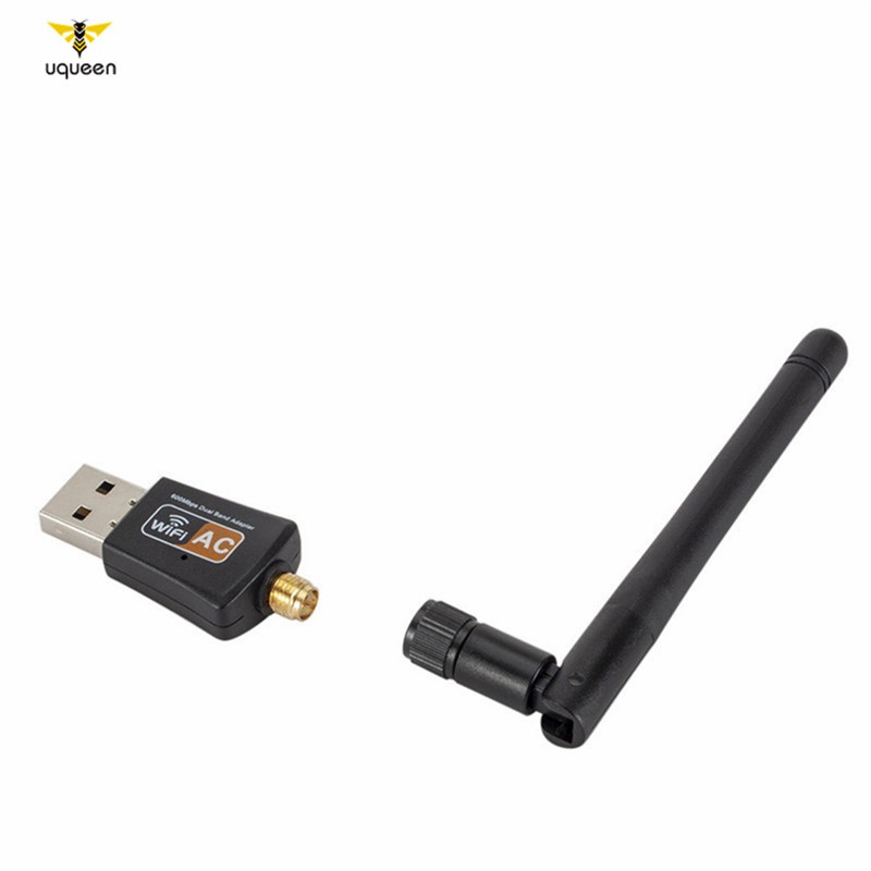 USB Wifi 600Mbps 2 băng tần 2.4/5ghz thiết kế ăn-ten 802.11AC