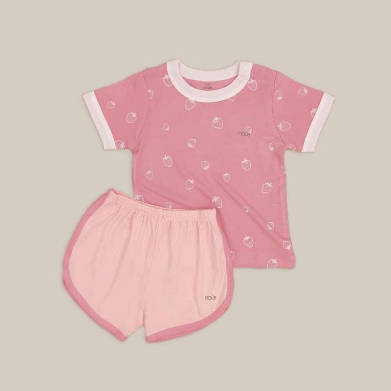 [ Nous ] Bộ cộc tay nous cài vai