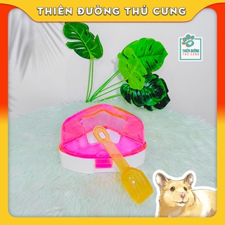 Nhà tắm cửa sao cho hamster 14cm có thìa xúc