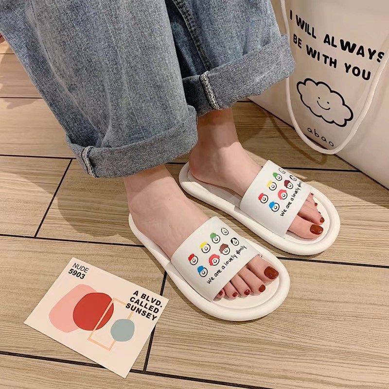 Dép đi trong nhà ulzzang Family hàn quốc chất liêu mềm mại thoải | BigBuy360 - bigbuy360.vn