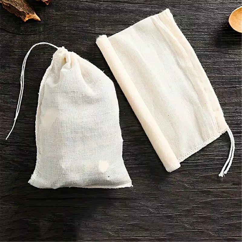 Túi Lọc Sữa / Cà Phê / Trà Sữa / Nước Ép Bằng Cotton Hàng Nhập Khẩu Chất Lượng Cao