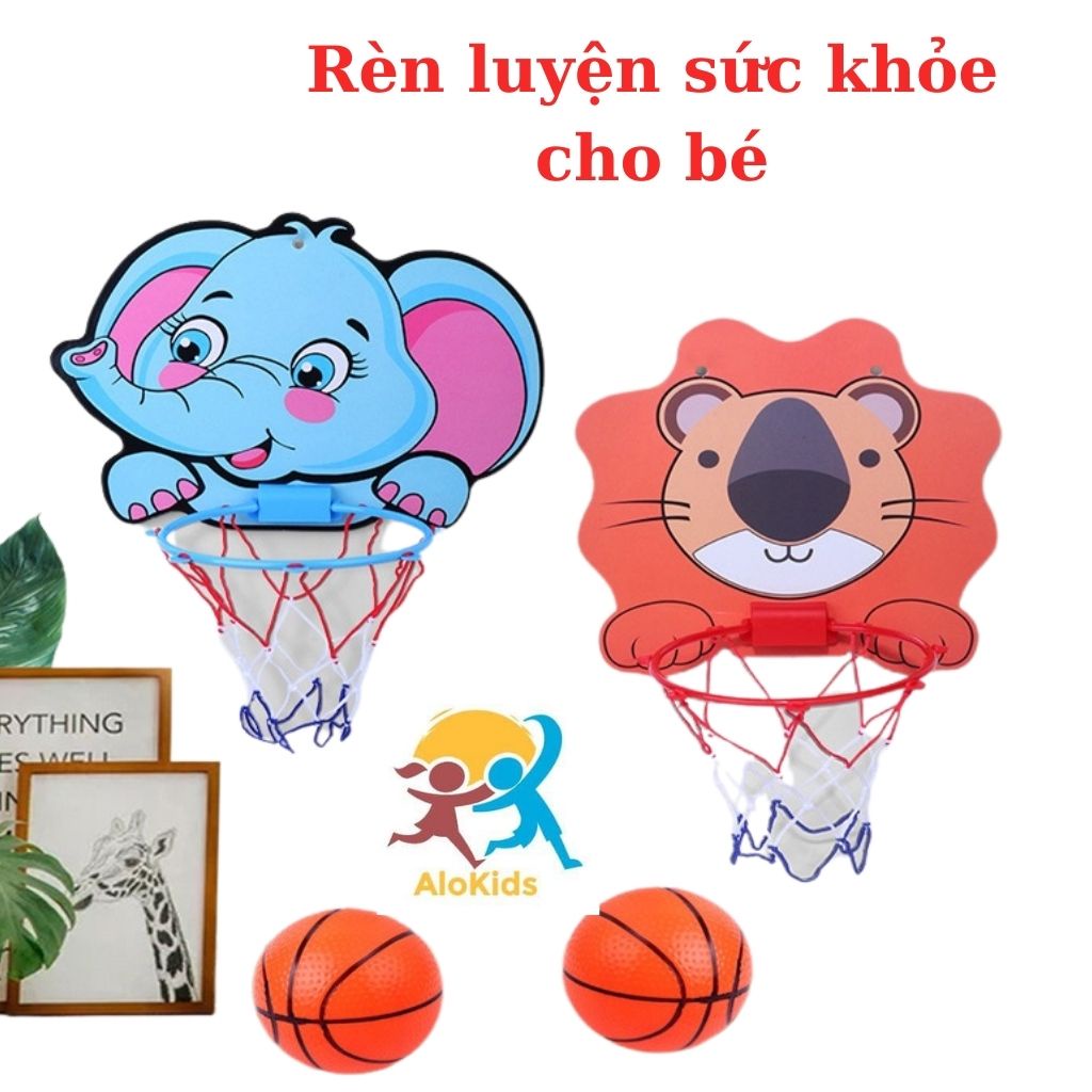 Bóng Rổ Treo Tường Cho Bé -Trò Chơi Thể Thao Vận Động Cho Bé Shop Alokidstb