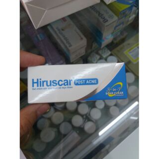 HIRUSCAR POST ACNE 5GR / 10GR - GEL CHĂM SÓC MỤN THÂM VÀ SẸO MỤN