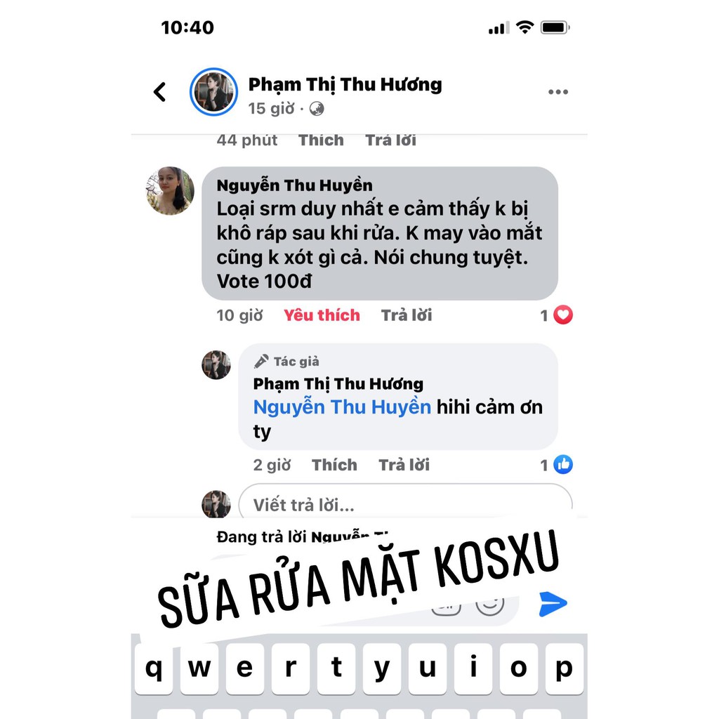 MUA SỮA RỬA MẶT