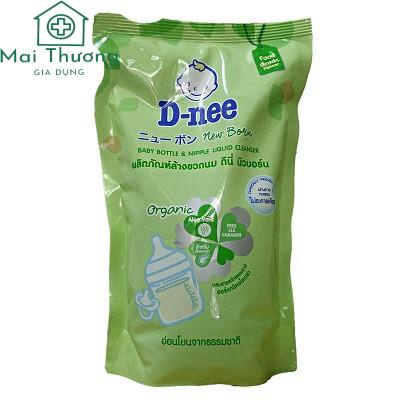 Nước Giặt Dnee Thái Lan Team Đại Thịnh 3000ml Và 1 Túi Rữa Bình Sữa 600ml