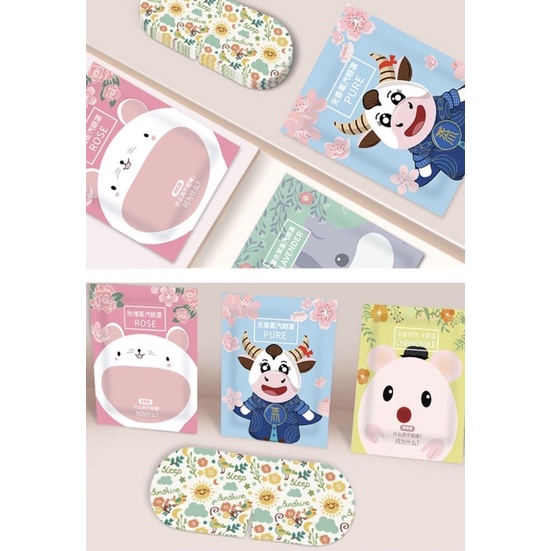 Mặt Nạ Nóng Cho Mắt Set 10 Miếng Phiên Bản Animal | BigBuy360 - bigbuy360.vn