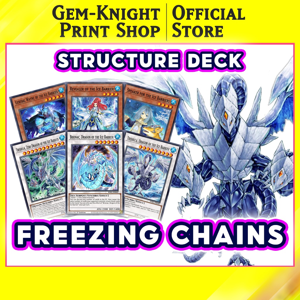 [Bài In] Bộ bài Yugioh - Structure Deck: Freezing Chains