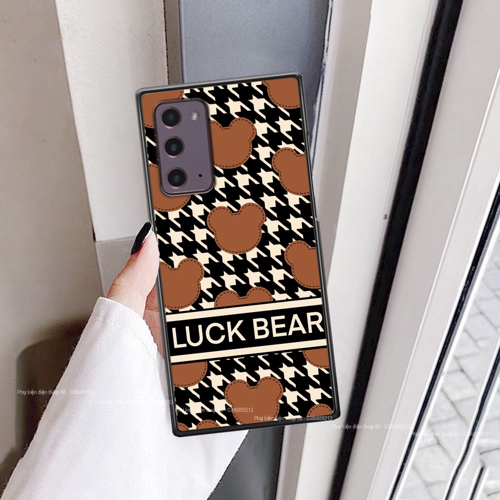 Ốp lưng Samsung NOTE 20 happy day, gấu bear dễ thương - BỀN - ĐẸP -BAO GIÁ TOÀN THỊ TRƯỜNG