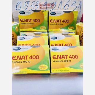 ENAT 400(vitamin E 400 IU)-Hộp 30viên hỗ trợ đẹp da