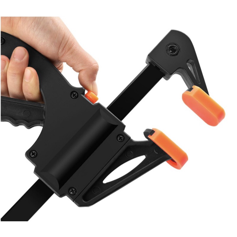 Kẹp chữ F 4 -6 -10 icnh- Kẹp gỗ nhanh - Kẹp đá- Cảo kẹp gỗ định vị vị trí cho thợ mộc