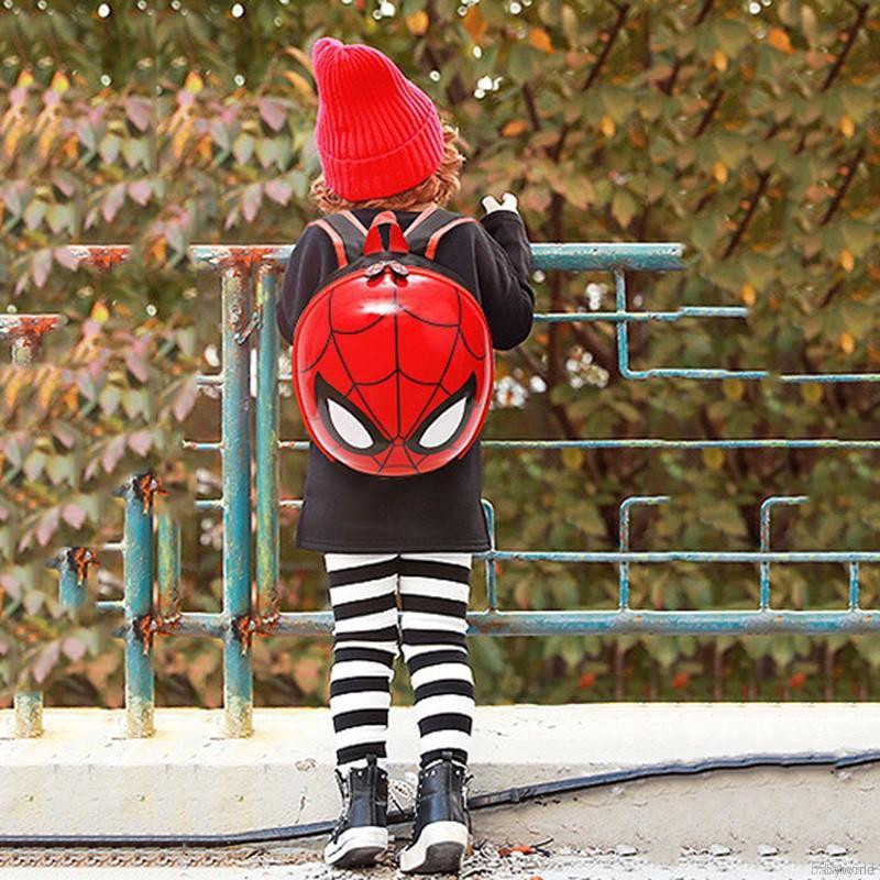 Ba lô đi học hình người nhện dễ thương cho bé