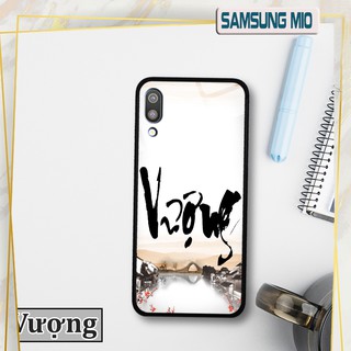 Ốp lưng Samsung Galaxy M10 - In chữ thư pháp