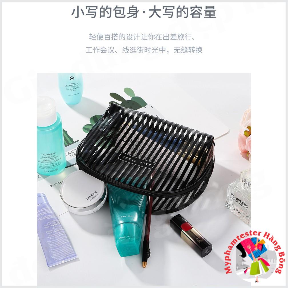 Túi mỹ phẩm trong suốt