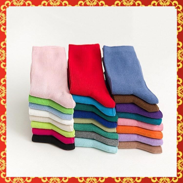 Vớ Len Cổ Nhún [HÀNG LOẠI I] Tất Nhún Vintage Tất Nữ Cao Cổ PHONG CÁCH HÀN QUỐC