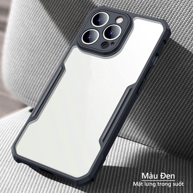 Ốp Lưng Chống Sốc Viền Màu Sang Trọng Mẫu Mã Cao Cấp Cho Điện Thoại iPhone 6/7/8/X/XSMax/11/12/13++