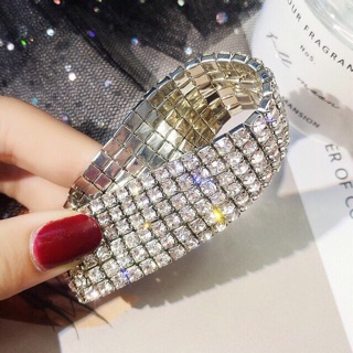 VÒNG TAY ĐÁ SÁNG LẤP LÁNH BLING BLING