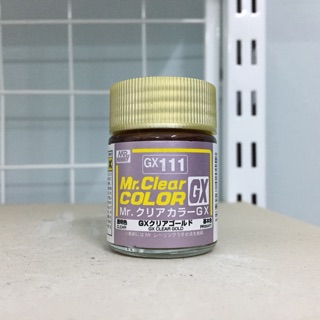 [NEW] Sơn: Mr Clear Color GX GX109-111 (Lacquer) (Mua 04 lọ Mr Color Bất Kỳ tặng 01 lọ đựng sơn 10ml)