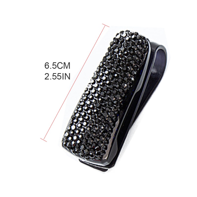 Giá Đỡ Mắt Kính Gắn Tấm Che Nắng Xe Hơi Chống Thất Lạc Tiện Dụng