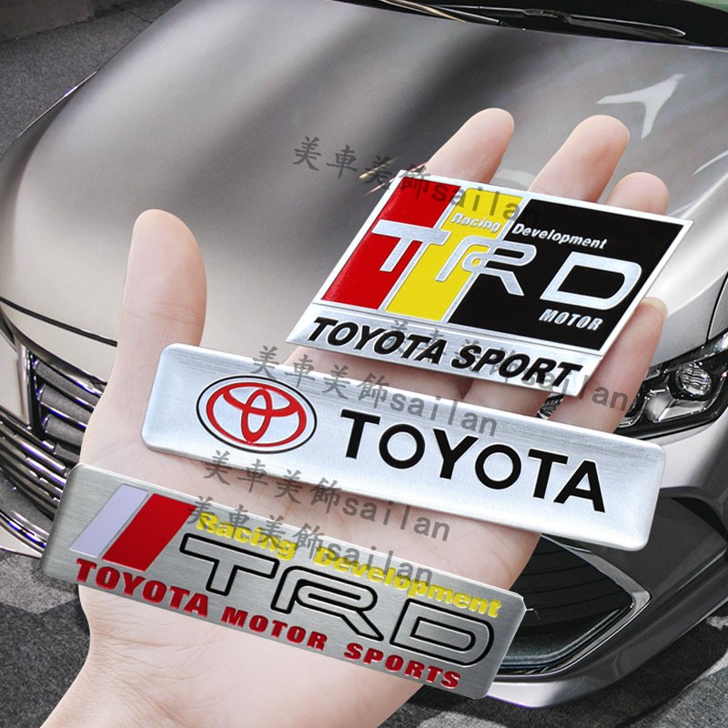 Miếng Dán Trang Trí Xe Hơi Toyota Corolla Altis Rav4 Yaris Lexus Vios