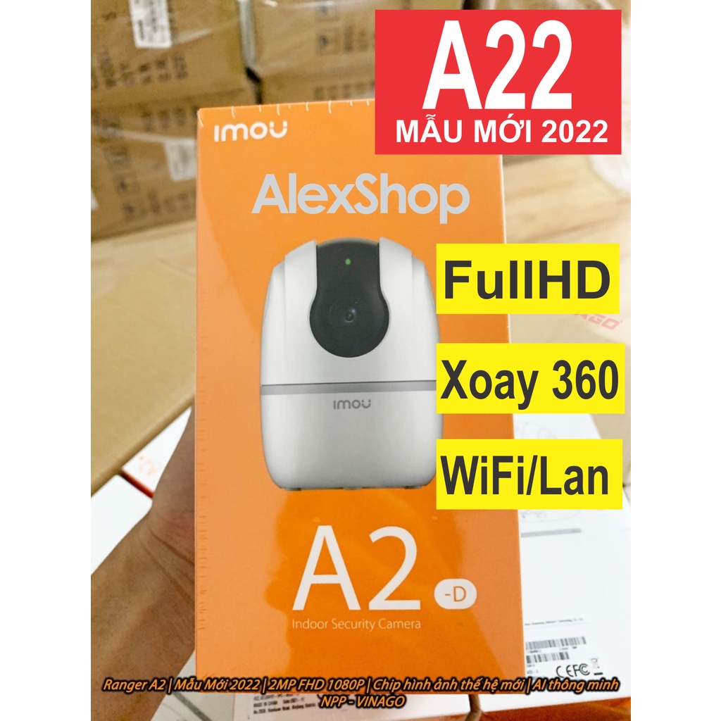 XÃ KHO  Camera Imou A42 / A22 / TA22  / C22 Quan Sát Thông Minh Báo Động Đàm Thoại 2 Chều