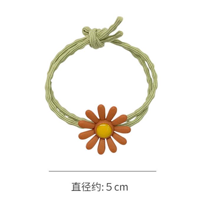 Phụ kiện tóc Korean fashion Daisy Hair circle sweet candy Daisy Hair rope cute girl headdress