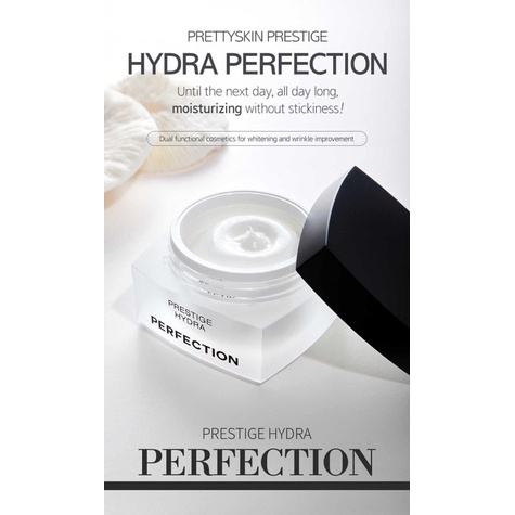 Kem Dưỡng Trắng Da, Phục Hồi Da Yếu Pretty Skin Prestige Hydra TopCoat Perfection 50ml