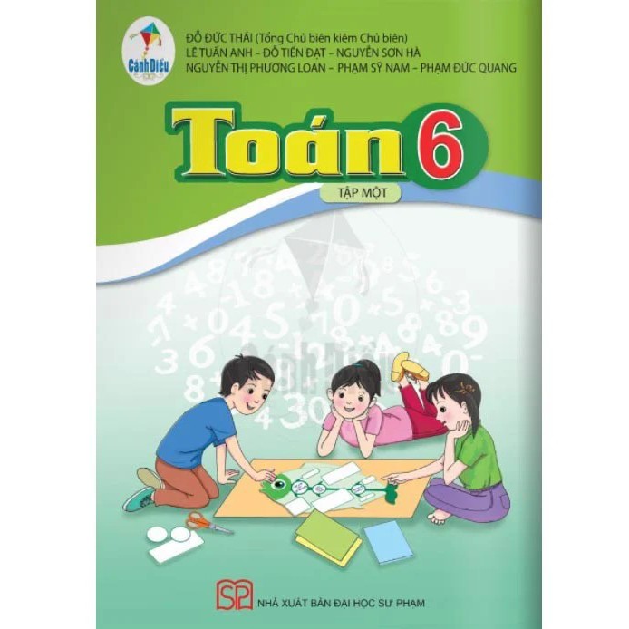 Sách giáo khoa Toán - Lớp 6 - Tập 1 - Cánh Diều (Kèm bao sách)