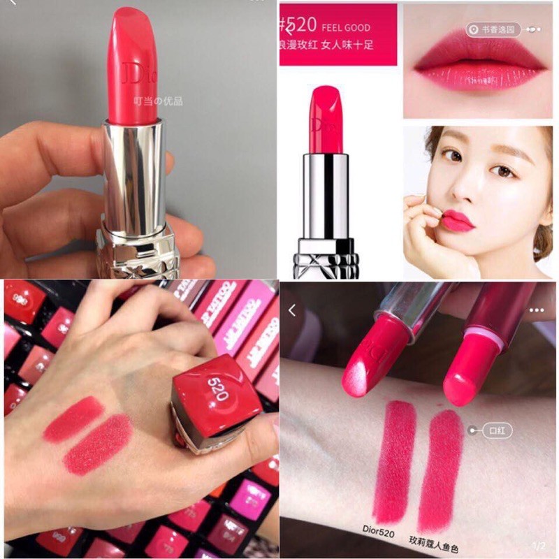 Son Christian Dior Rouge Lipstick 999 Velvet - 999 - 520 Minisize