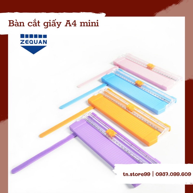 BÀN CẮT GIẤY KHỔ A4/A5 MINI SIÊU TIỆN LỢI