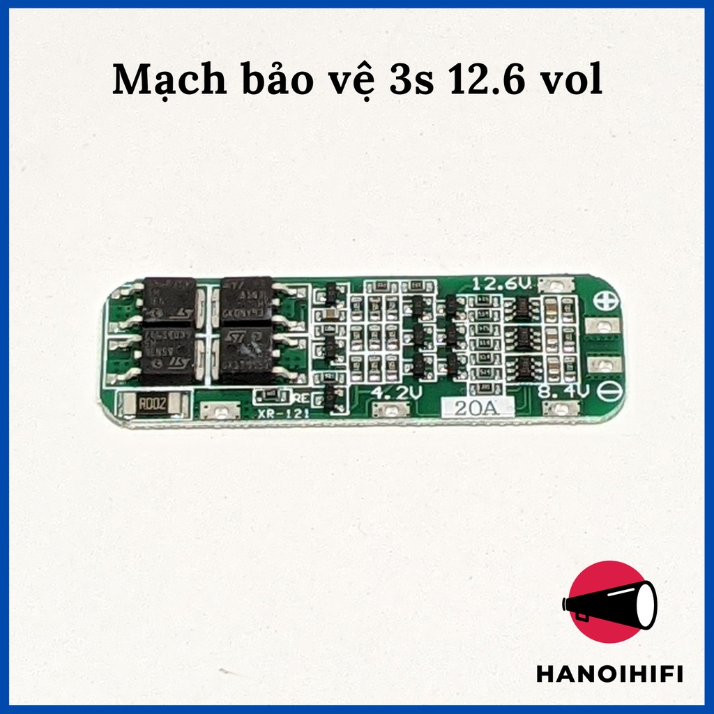 Mạch sạc, mạch bảo vệ pin Lithium, pin lion, pin 18650 chất lượng cao