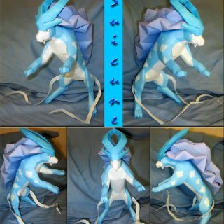 Mô hình giấy Pokemon: Suicune Ver.1