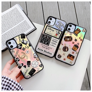 Ốp iphone - Ốp lưng viền Hàng hiệu phản quang 6s/6plus/6s plus/7/8/7plus/8plus/x/xs/xsmax/11/11promax - Awifi Case T2-2