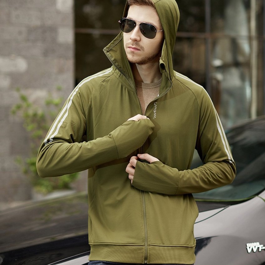 Áo chống nắng nam, áo khoác chống nắng nam kháng khuẩn khử mùi thơm mát Vietlaro | BigBuy360 - bigbuy360.vn