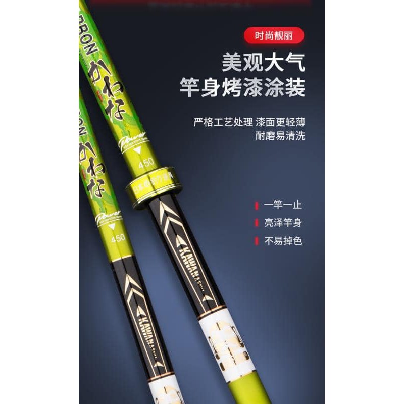 Cần câu cá Kawana Rồng Xanh 4H 2021