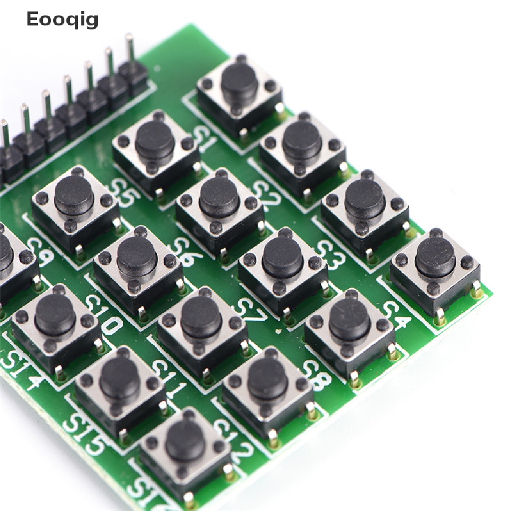 Eooqig 4*4 Matrix Keypad Keyboard Module 16 Botton MCU For Arduino Atmel Stmap VN