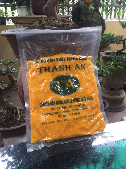 Bột trứng muối đóng gói 500gr/1 túi