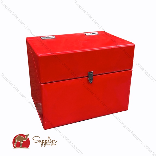 Thùng chở hàng sau xe máy nhựa Composite 52x66x47